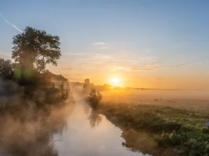 Misty Morning Print